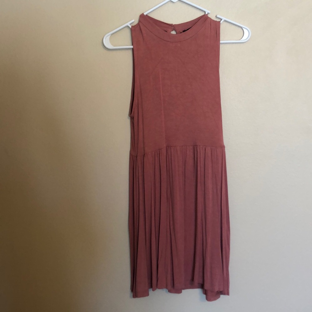 Pleated summer dress